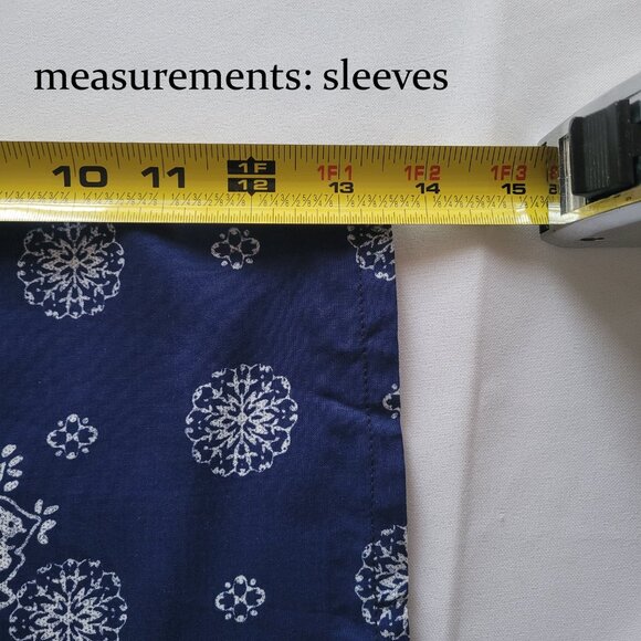 Biubiu Women’s Long Wrap Short Sleeve Navy Blue Boho Bohemian Maxi Dress (Size: - Picture 10 of 15